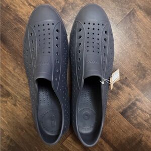 Native Shoes Men's Charcoal Slip-On Sneakers